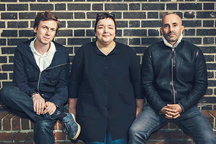 Grey creative leadership team (left to right): Nightingale, Maguire and Goldman