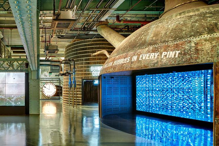 Diageo creates immersive brewing floor experience at Guinness Storehouse