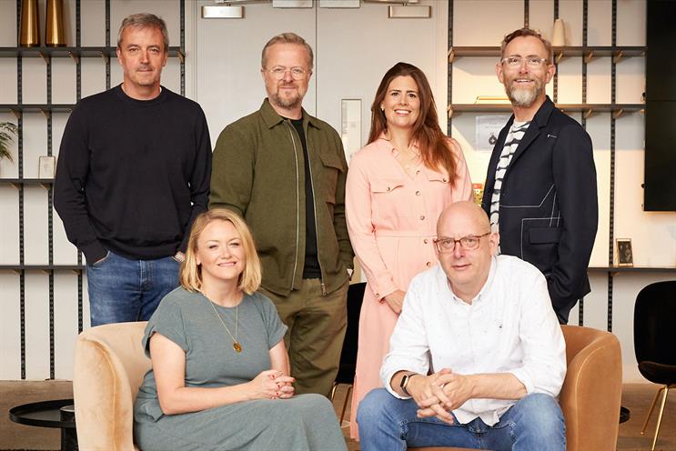 Harbour: the agency now has six partners (Top row: Paul Hammersley, Mick Mahoney, Marie-Louise Robinson, Grant Parker. Bottom row: Kim Walker, Kevin Chesters)