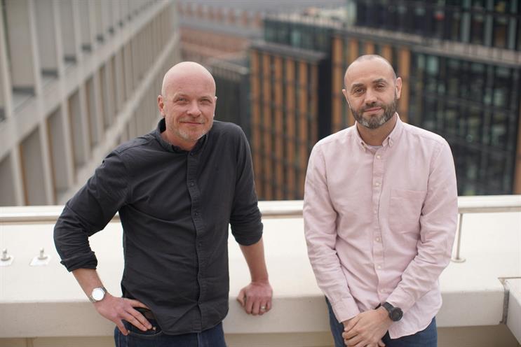Havas' Patrick Affleck (left) with Search Laboratory's Chris Attewell