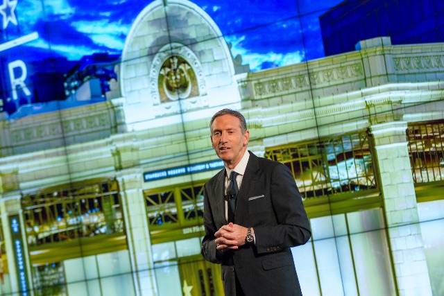 Starbucks: CEO Howard Schultz outlines five-year growth plan
