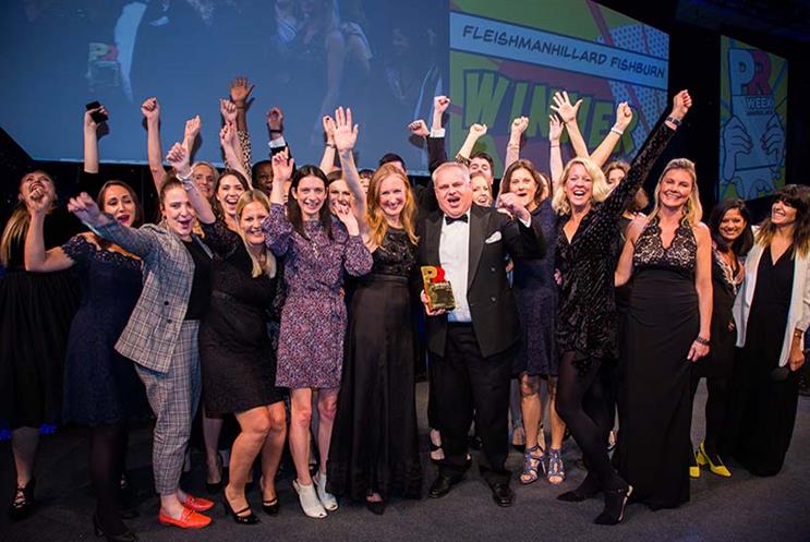 PRWeek Awards 2018 winners