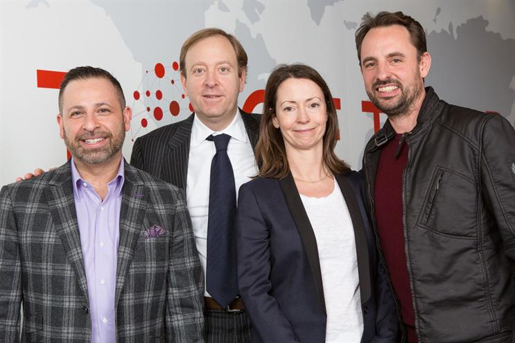 Helia: (l-r) Marobella, Benett, Whitmey and Fanshawe will oversee the new business