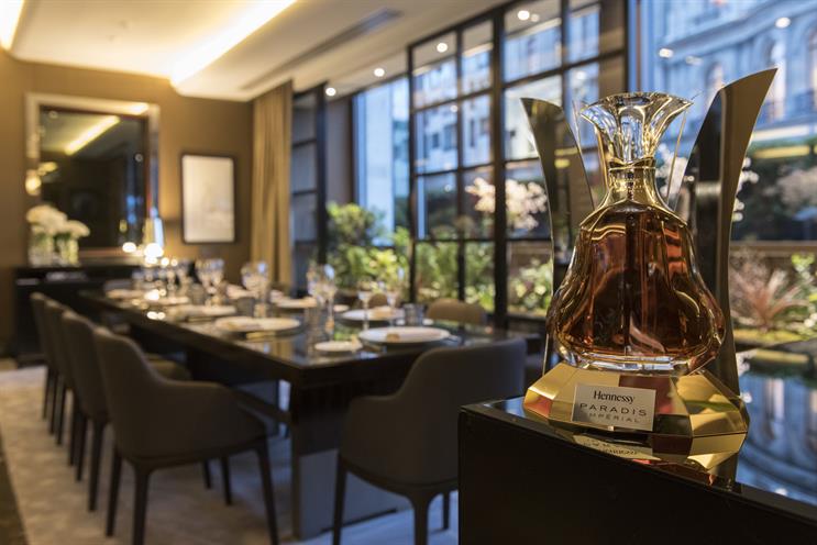 Hennessy creates dining experience