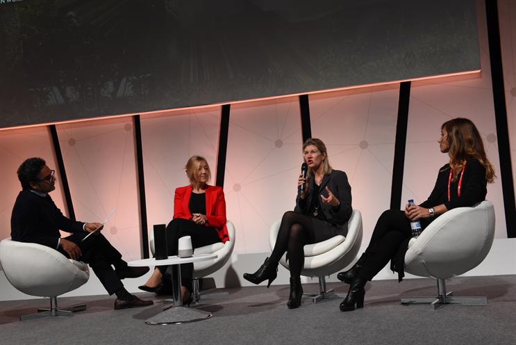 From left: Harjot Singh, CSO, McCann Worldgroup Europe (host); Marina Specht, CEO MRM//McCann, McCann Worldgroup Spain; Monika Schulze, global head of digital, Zurich; Elena Alti, head of digital marketing, Santander