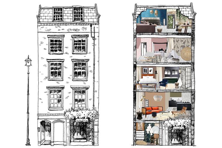 Interior Design Site Houzz Takes Over Soho Townhouse