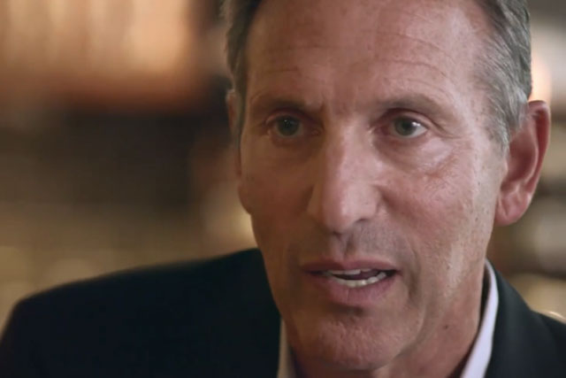 Howard Schultz: Starbucks' chief executive