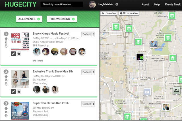 Hugecity: Time Out acquires the crowd-sourced event guide 