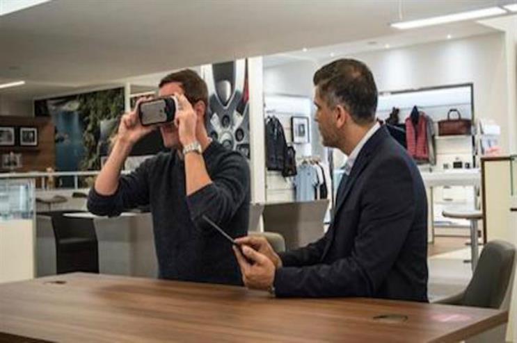Jaguar Land Rover: VR experiences to cut down on waiting times