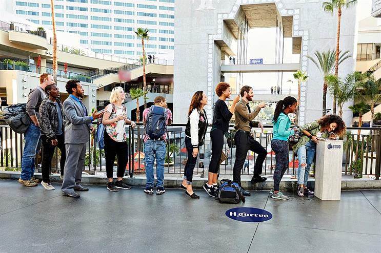 Jose Cuervo creates tequila fountains in LA