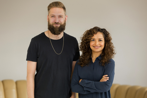 Joe Sinclair (l) and Misha Dhanak