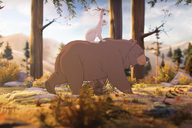 Showstopper: John Lewis again took the seasonal plaudits in 2013 with ‘the bear and the hare’