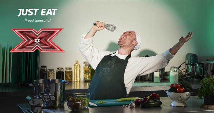 Just Eat: will sponsor The X Factor when it returns later this summer