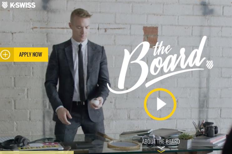 K-Swiss: The Board campaign fronted by DJ Diplo