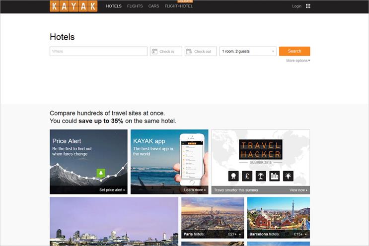 Kayak: Blue 449 wins UK media account