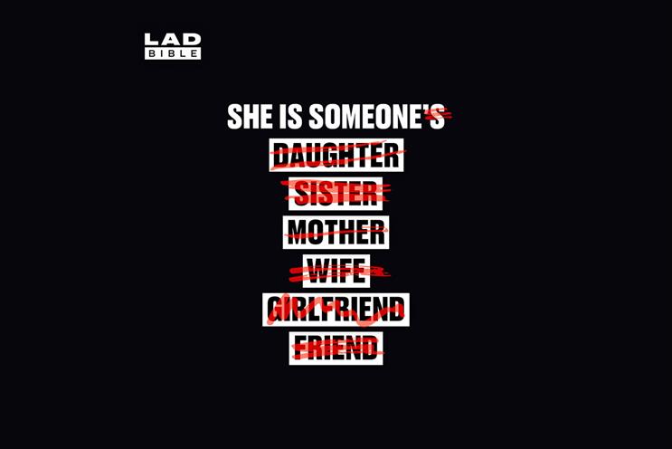 LadBible: campaign explains all women are someone