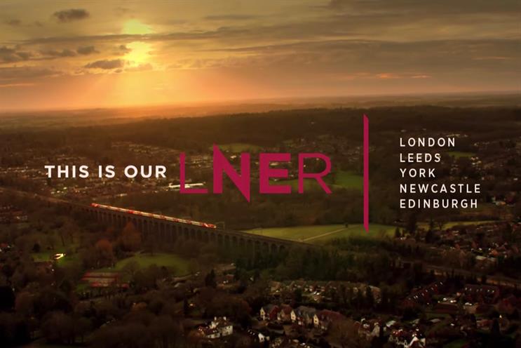 LNER: latest ad was created by Anomaly