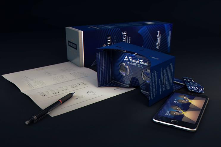 Marvel's packaging turns into a VR headset