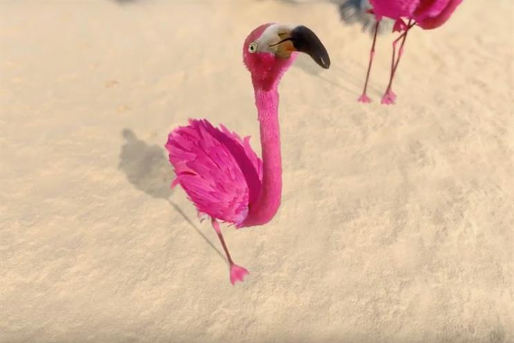 Lastminute.com launches flamingo ads for 'Whatever makes you pink' campaign