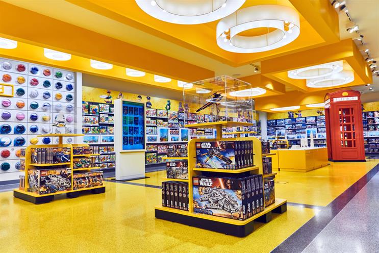 Lego's flagship store in London