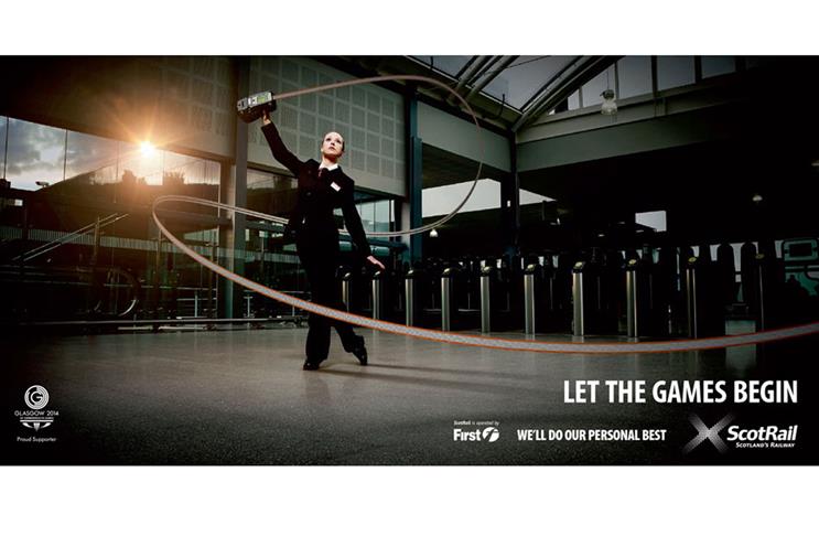 ScotRail ad: Glasgow 2014 games
