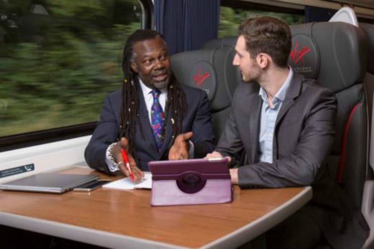 Virgin Trains: giving business advice on board