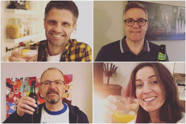 Cheers to our start-up's first birthday... in isolation