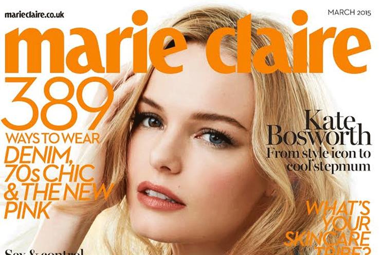 Marie Claire: teams up with Ocado