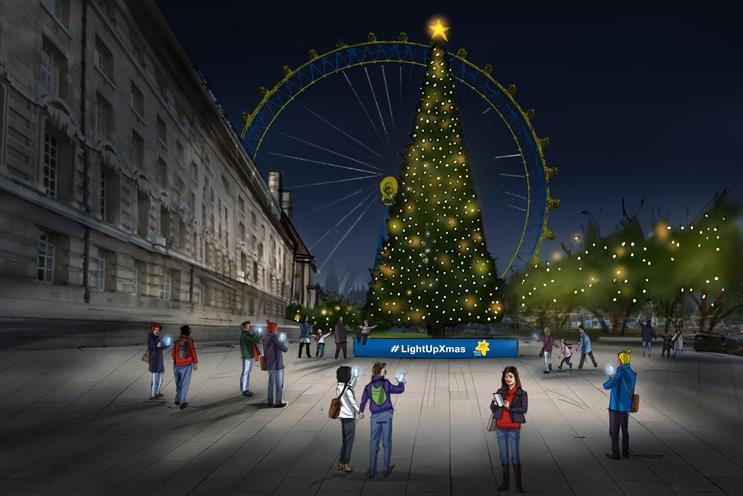 Marie Curie to set up Christmas tree powered by memories