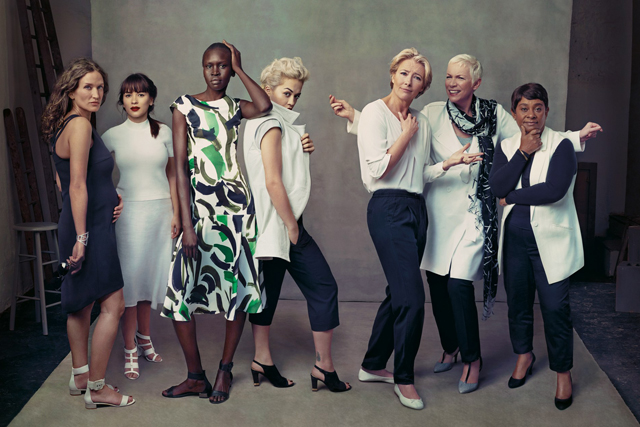 Emma Thompson Annie Lennox and Rita Ora unveiled as Marks