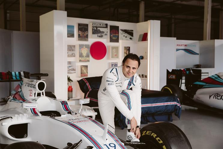 Felipe Massa: showcasing the Airbnb and Martini experience 
