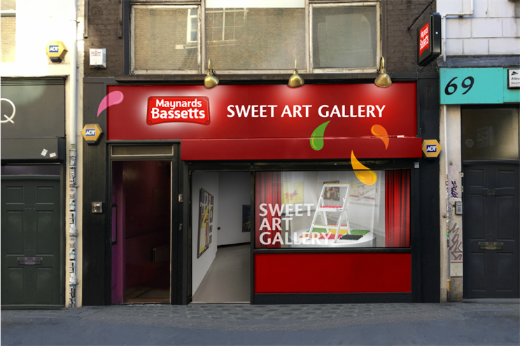Maynards Bassetts to launch Sweet Art Gallery