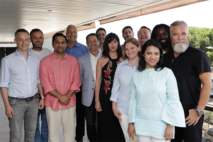 (l-r) Greif, Toosey, Urhekar, Massimino, Saba, Cassell, Goddard, Mazzola, Hood, Cahill, Towfiq, Dawuni, Perrot