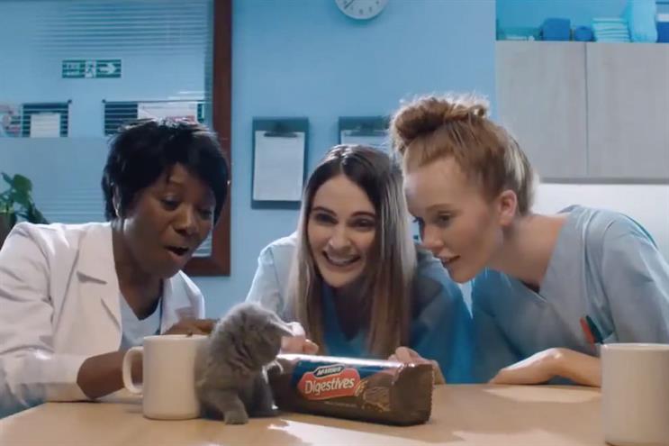 McVitie's: CHI & Partners, Havas London and MullenLowe London are competing