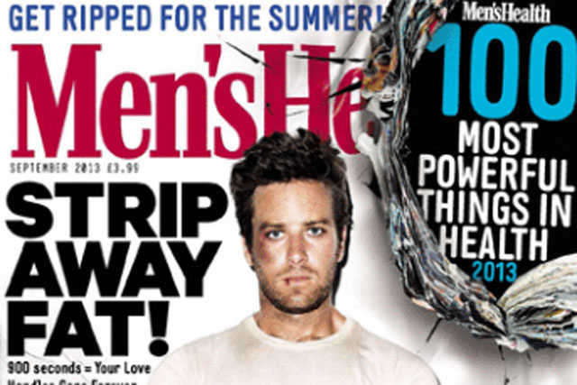 Men's Health: title still outperforms its rivals in the paid-for market