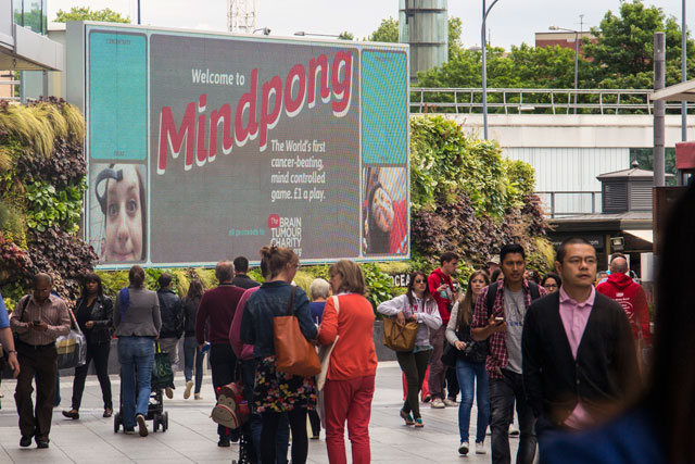 Mindpong at Ocean’s Eat Street @ Westfield London site