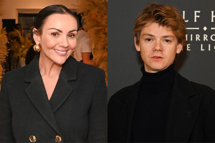 Love Actually's Martine McCutcheon and Thomas Brodie-Sangster to