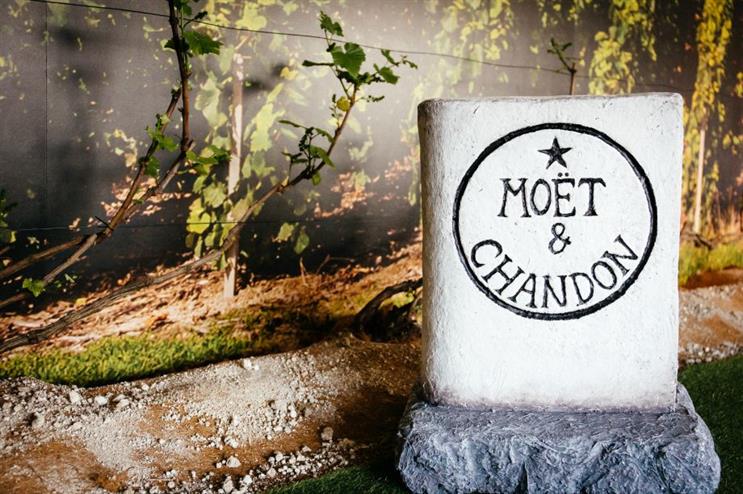 Cube Communications came up with The Moët Academy activation
