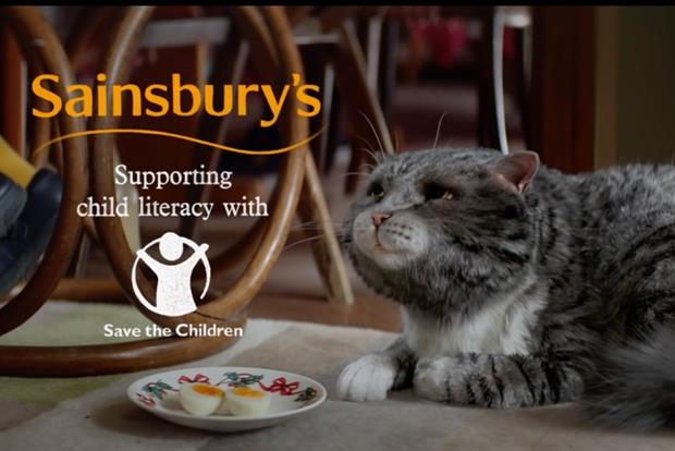 Sainsbury's: sales performance attributed to success of Mog Christmas ad