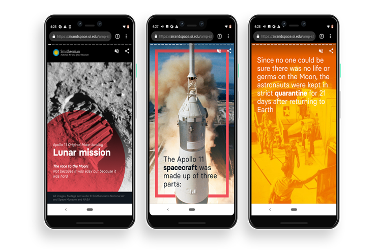 Google marks 50th anniversary of moon landing with visual content series