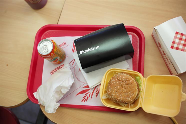 'The chicken boxes are simply a new way of engaging with young people'