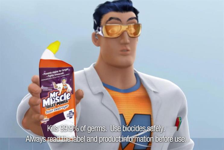 Mr Muscle: PHD will oversee media for its parent, SC Johnson