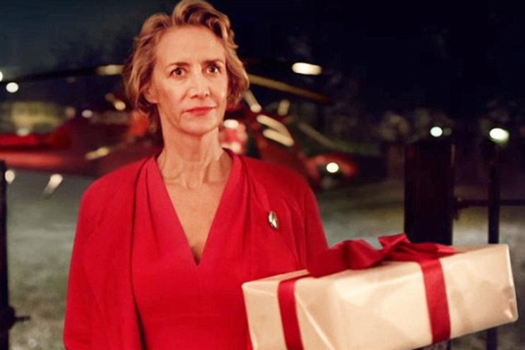 M&S: 'Mrs Claus' Christmas campaign