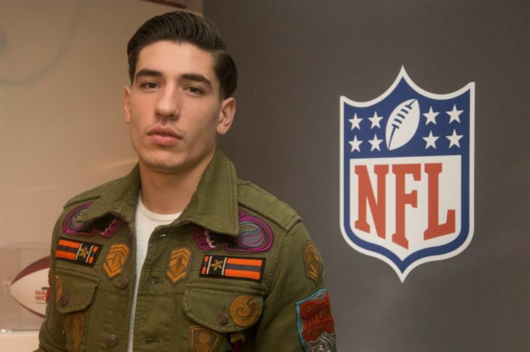 NFL House welcomes a host of celebrities from the worlds of sport, music and entertainment