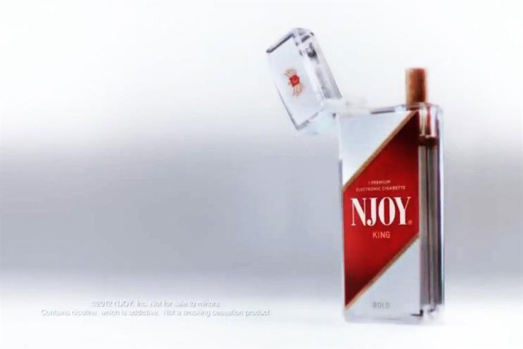 Njoy: e-cigarette brand hires Walker Media for UK campaign