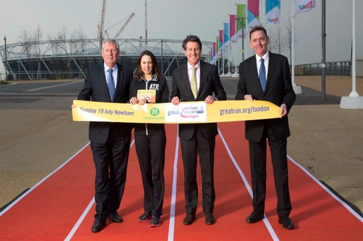 Launch of Morrisons Great Newham London run