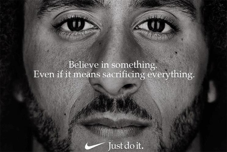 Nike: cited as Black Lives Matter ally