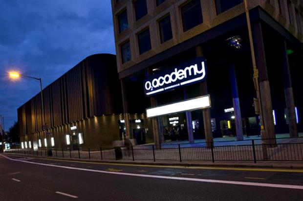 O2 announces 10 year renewal of O2 Academy Deal