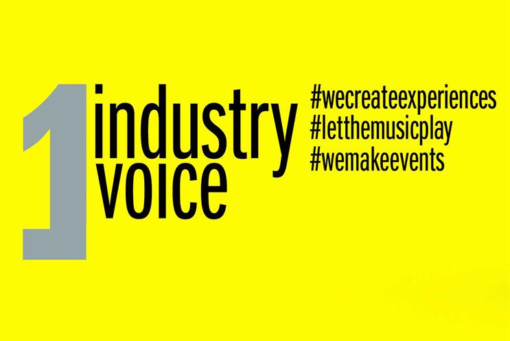 UK events industry: combined campaign will use tagline 'One industry one voice'