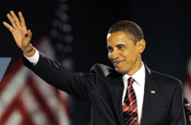 Barack Obama...incoming US president
